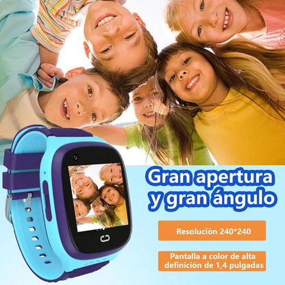 Reloj inteligente 4G para niños con videollamada GPS · Stock en Perú · Envío rápido