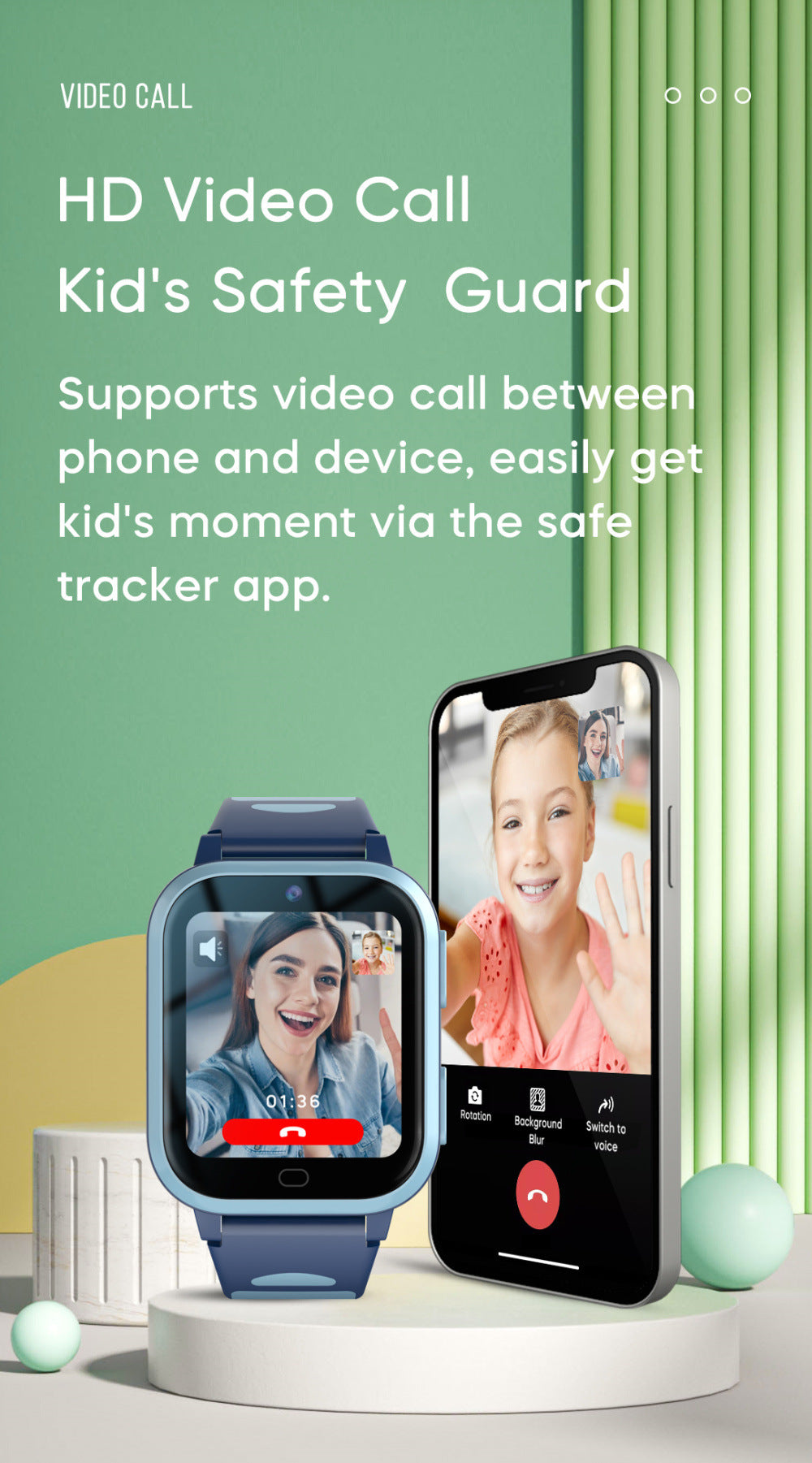 Reloj Inteligente 4G para Niños con GPS