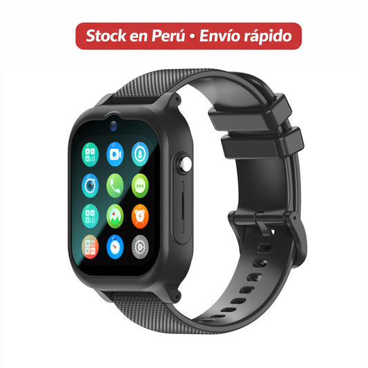 Reloj inteligente 4G para niños con videollamada GPS · Stock en Perú · Envío rápido
