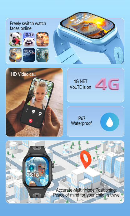 Smartwatch Infantil 4G con Videollamada · Stock en Perú · Envío rápido