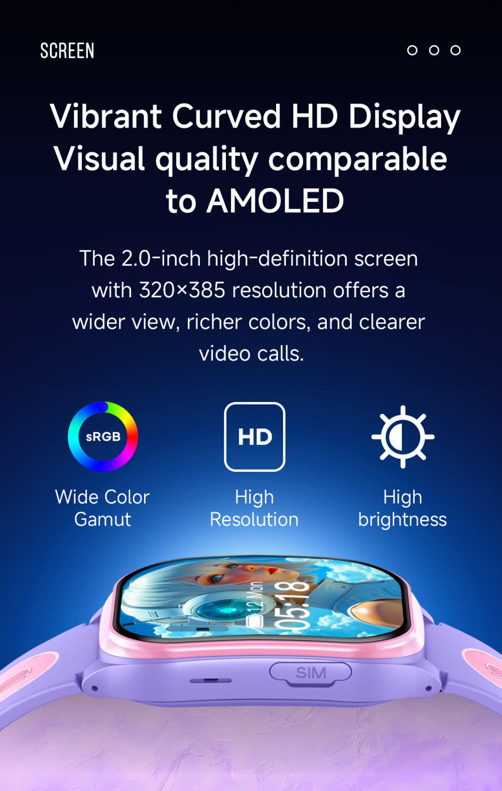 Smartwatch Infantil 4G con Videollamada