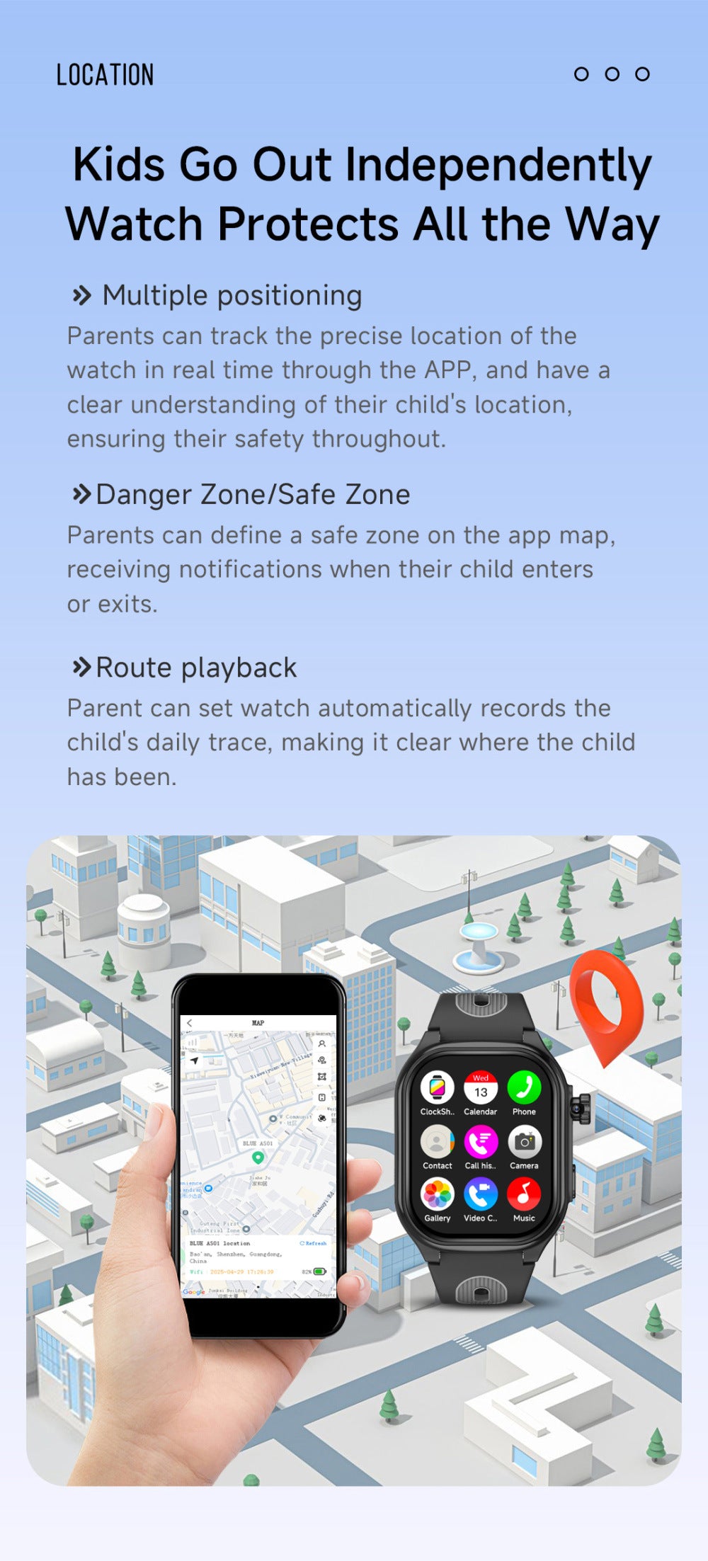 Smartwatch Infantil 4G con Videollamada