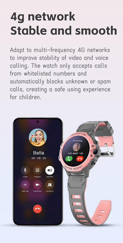 Reloj inteligente 4G para niños con videollamada GPS · Stock en Perú · Envío rápido