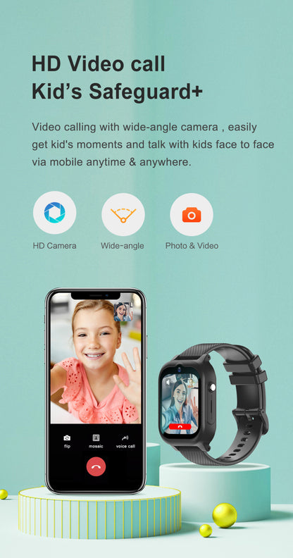 Reloj inteligente 4G para niños con videollamada GPS · Stock en Perú · Envío rápido