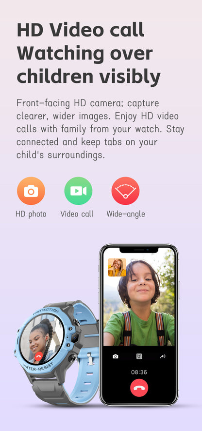 Reloj inteligente 4G para niños con videollamada GPS · Stock en Perú · Envío rápido