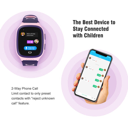 Reloj inteligente 4G para niños con videollamada GPS · Stock en Perú · Envío rápido