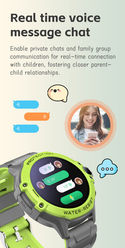 Reloj inteligente 4G para niños con videollamada GPS · Stock en Perú · Envío rápido
