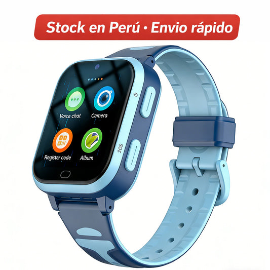 Reloj Inteligente 4G para Niños con GPS · Stock en Perú · Envío rápido